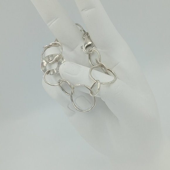 EUC ~ Silpada Silver Link Bracelet - Picture 5 of 16